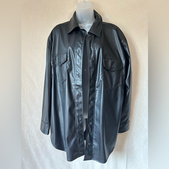 Winners Black shirt Jacket, Size XL - Picture 2 of 6